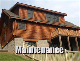  Frisco, North Carolina Log Home Maintenance